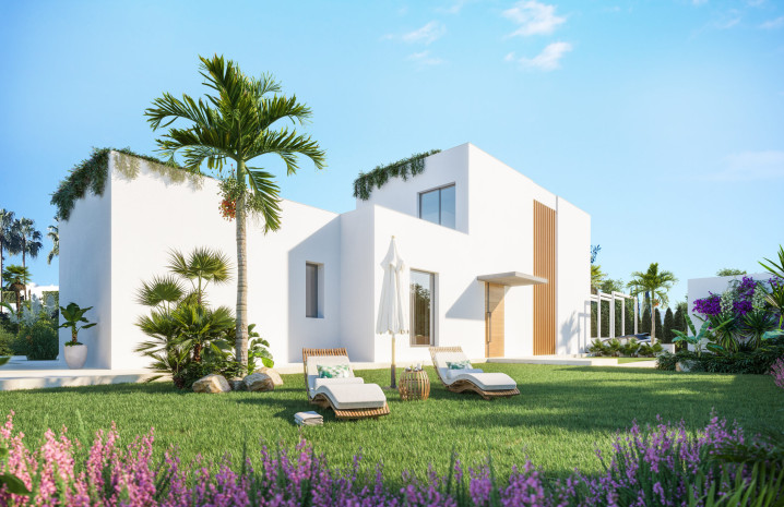 New contemporary villa next to El Paraiso golf