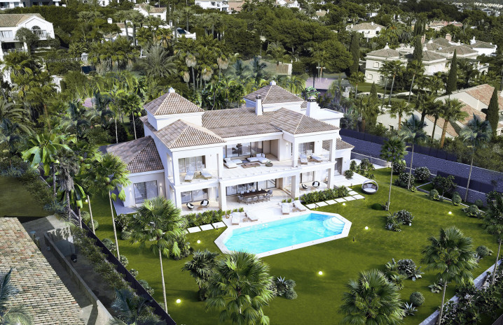 New Classic Andalusian Style Villa in Sierra Blanca