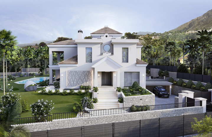 New Classic Andalusian Style Villa in Sierra Blanca